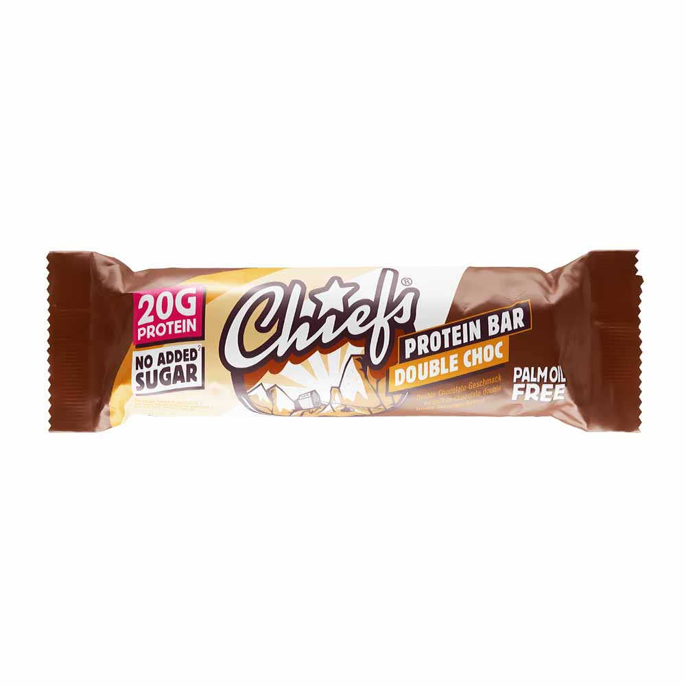 Chief's Protein Bar Double Choco flavor