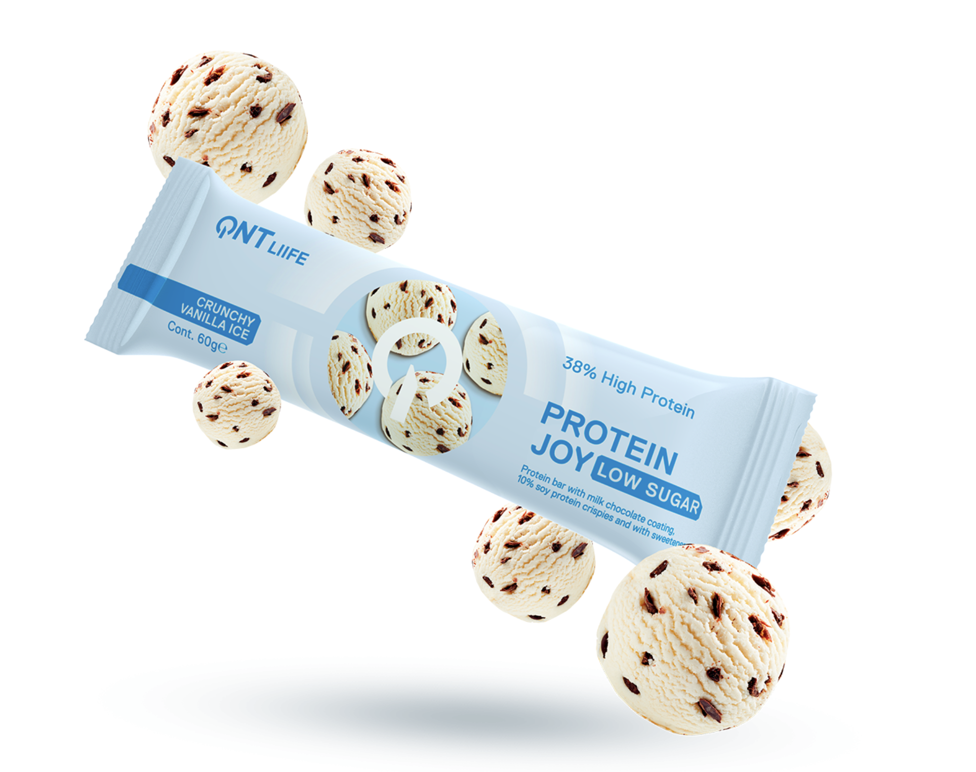 Qnt Protein Joy 36% Crunchy Vanilla Ice