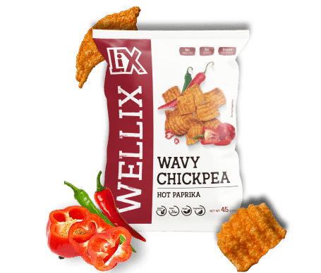 Wellx Wavy Chickpea Hot Paprika