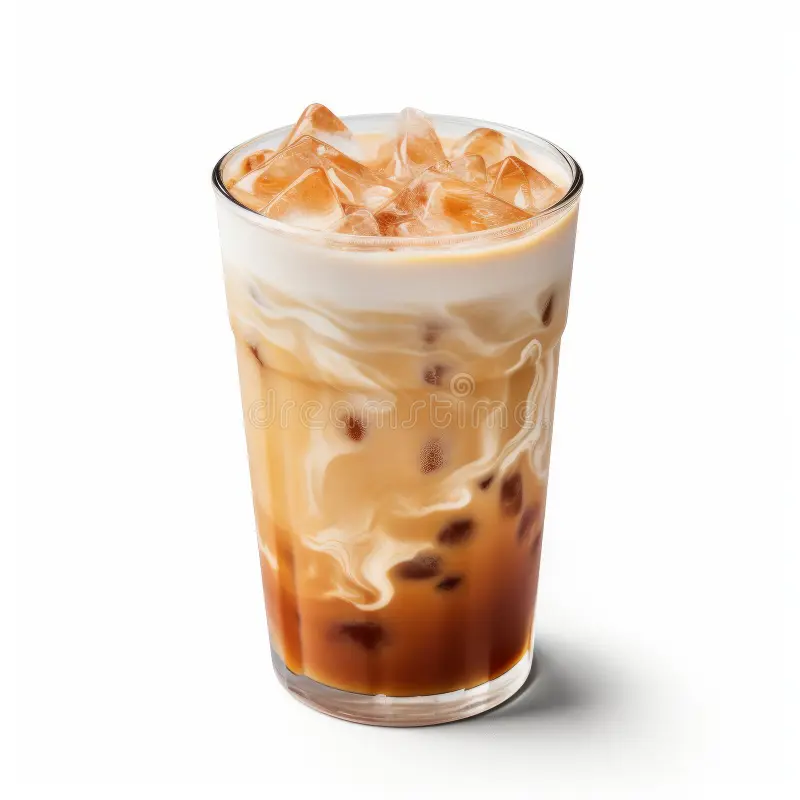 Decaffeinated Iced Latte Macchiato