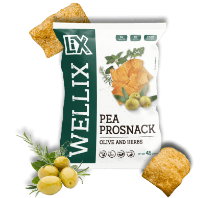 Wellx Pea Prosnack Olive & Herbs