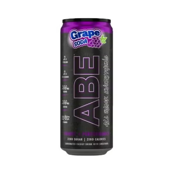 ABE Can Grape Soda